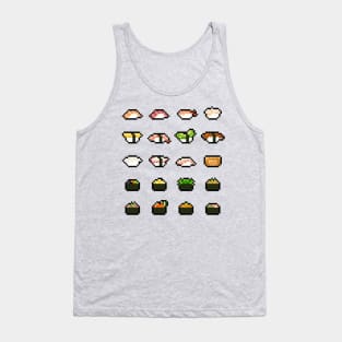 Pixel Sushi Tank Top